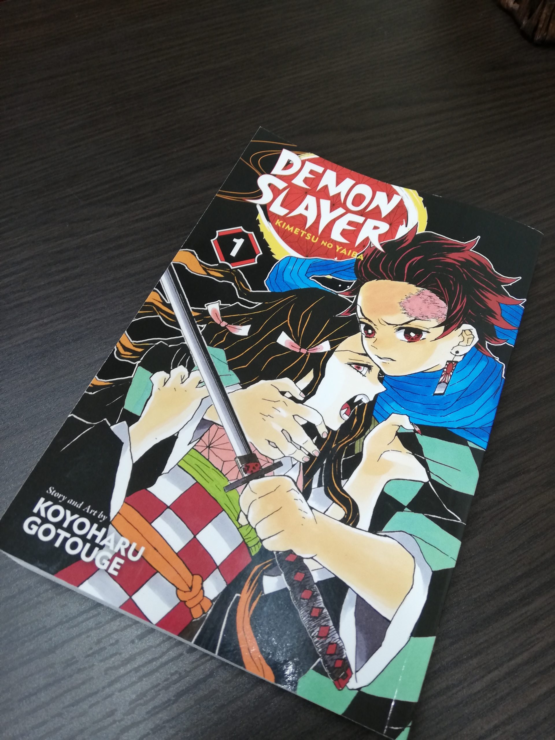 鬼滅の刃 英語バージョンの1巻を買ってしまった 英語スタジオ キルト 鬼滅の刃 英語バージョンの1巻を買ってしまった 英語スタジオ キルト